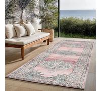 the carpet Palma - Tappeto robusto per esterni ed interni, design moderno, resistente alle intemperie e ai raggi UV, per balcone, terrazza, adatto anche per cucina o sala da pranzo, colore: