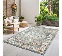 the carpet Palma - Tappeto robusto per esterni ed interni, design moderno, resistente alle intemperie e ai raggi UV, per balcone, terrazza, adatto anche per cucina o sala da pranzo, 240 x