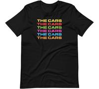 The Cars 80s Band Tee Shirt Short-Sleeve Unisex T-Shirt Black 3XL