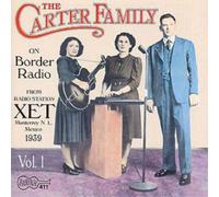 The Carter Family On Border Radio: Vol 1 (CD) Album