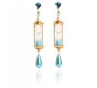 The Case Study of Vanitass Orecchini, Accessori Cosplay Vanitass, Bijoux Gemme A Clessidra Earrings, Figure Vanitass Merch (1)