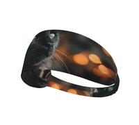 The Cat by The Window Sports Head Tie - Fascia versatile per uomini e donne, perfetta per corsa, yoga, ciclismo e altro ancora