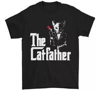 The Cat Father Parody Kitten Lover Animal Mens T-Shirt 100% Cotton
