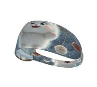 The Cat In The Snow Sport Head Tie per uomo e donna - Fascia per capelli comoda ed elegante per tutte le attività