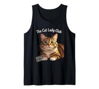 The Cat Lady Club Cozy Tabby Canotta