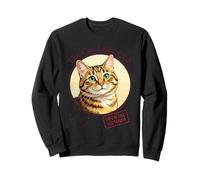The Cat Lady Club Motif Membro Ufficiale Felpa