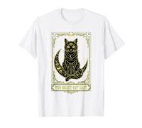 The Cat Lady Tarocchi Celestial Moon Cat Maglietta