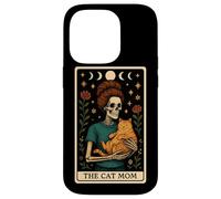 The Cat Mamma Mamma Festa della Mamma Scheletro Tarocchi Carta Witchy Custodia per iPhone 14 Pro
