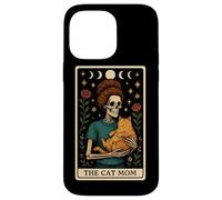 The Cat Mamma Mamma Festa della Mamma Scheletro Tarocchi Carta Witchy Custodia per iPhone 14 Pro Max