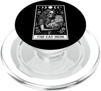 The Cat Mamma Mamma Festa della Mamma Scheletro Tarocchi Carta Witchy PopSockets PopGrip per MagSafe