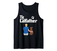 The Catfather Bengal Cat Dad Funny Kitty Cats Loves Canotta
