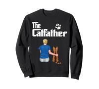 The Catfather Bengal Cat Dad Funny Kitty Cats Loves Felpa