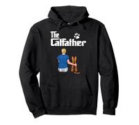 The Catfather Bengal Cat Dad Funny Kitty Cats Loves Felpa con Cappuccio
