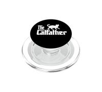 The Catfather Bengal Cat Lover Funny Father Cat Dad PopSockets PopGrip per MagSafe