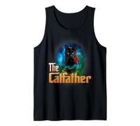The Catfather Funny Kitten Cat Lover Funny Dad Fathers Day Canotta