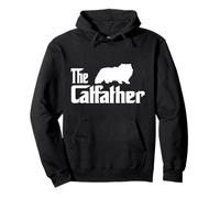 The Catfather Himalayan Cat Lover Funny Father Cat Dad Felpa con Cappuccio