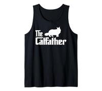 The Catfather Maine Coon Cat Lover Funny Father Cat Dad Canotta