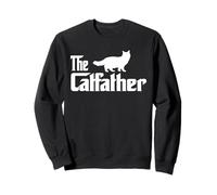 The Catfather Ragdoll Cat Lover Funny Father Cat Dad Felpa
