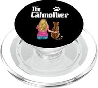 The Catmother Bengal Cat Lover Funny Mother Cat Mom PopSockets PopGrip per MagSafe