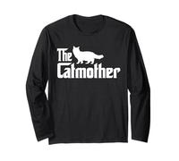 The Catmother Ragdoll Cat Lover Funny Mother Cat Mom Maglia a Manica