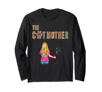 The Catmother Sphynx Cat Lover Kitten Mother Cat Mom Maglia a Manica