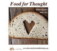 The Center for Mindful Eating Tcme Food for Thought Handouts 2006-2 (Tascabile)