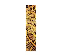 The Chanin Spiral Bookmark: Double sided Bookmark, textured, rounded edges