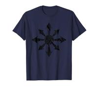 The Chaos Star - La Stella Del Caos - v2 vintage Maglietta