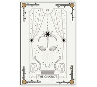 "The Chariot": Tarot Card "The Chariot" Notebook Blank Lined Pages