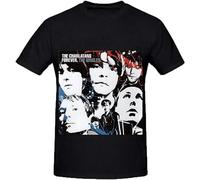 The Charlatans Forever The Singles Soundtrack Mens Round Neck Design T Shirt Black XL