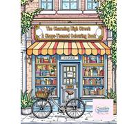 The Charming High Street: A Shops-Themed Colouring Book