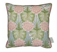 The Chateau By Angelo Strawbridge Blu Divano Cuscino Giglio Giardino Stagno Ance