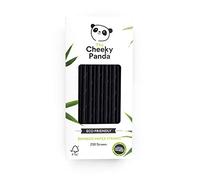 The Cheeky Panda Cannucce Nere di Bamboo | 250 Pezzi | 200mm