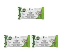 The Cheeky Panda Salviette Struccanti Profumate al Cocco Vegano | 25 Pezzi | Fatto al 100% di bambù sostenibile | Formula e ingredienti naturali (Confezione da 3)