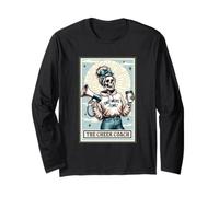 The Cheer Coach Mom Scheletro Regalo Spooky Season Halloween Maglia a Manica