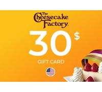 The Cheesecake Factory Gift Card 30 USD Key - UNITED STATES