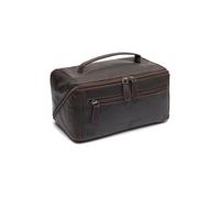 The Chesterfield Brand borsa da toilette Elmia Toiletry Bag Brown marrone scuro
