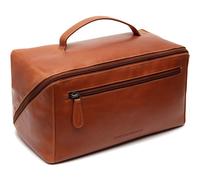 The Chesterfield Brand borsa da toilette Trevia Toiletry Bag Cognac marrone chiaro