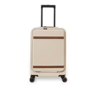 The Chesterfield Brand carrello con scomparto per laptop Zuna Trolley With Frontpocket Sandy Beach avorio
