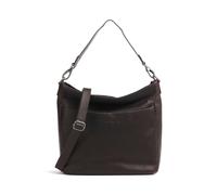 The Chesterfield Brand Cow Wax Pull Up Regina Borsa hobo marrone scuro, pelle, donna