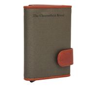 The Chesterfield Brand Delsbo Portafoglio Protezione RFID Pelle 7.5 cm verde