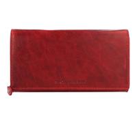 The Chesterfield Brand Hampton Portafoglio Protezione RFID Pelle 18 cm rosso