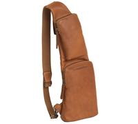 The Chesterfield Brand Logan Borsa a tracolla Pelle 17 cm marrone