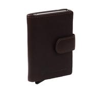 The Chesterfield Brand Loughton Custodia per carta di credito Protezione RFID Pelle 7 cm marrone