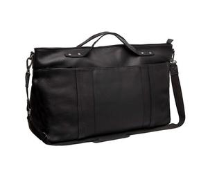 The Chesterfield Brand Mark Borsa da viaggio Weekender Vera Pelle 58 cm nero