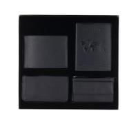 The Chesterfield Brand Pelle portafoglio Gift Set Leather Men's Black nero
