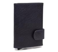 The Chesterfield Brand Portland 0 Custodia per carta di credito Protezione RFID Pelle 7 cm blu