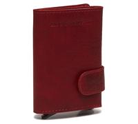 The Chesterfield Brand Portland 0 Custodia per carta di credito Protezione RFID Pelle 7 cm rosso