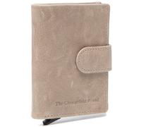 The Chesterfield Brand Prague 0 Custodia per carta di credito Protezione RFID Pelle 7 cm beige