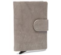 The Chesterfield Brand Prague 0 Custodia per carta di credito Protezione RFID Pelle 7 cm grigio